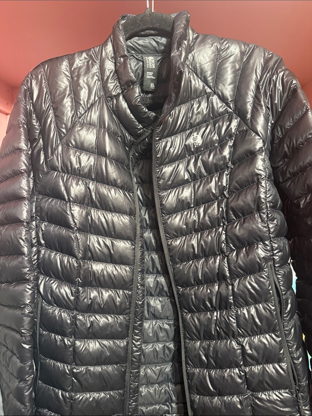 Mountain Hardware Ghost Shadow Lightweight Quilted Packable Down Jacket - Black